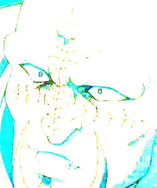 Cross character portrait
