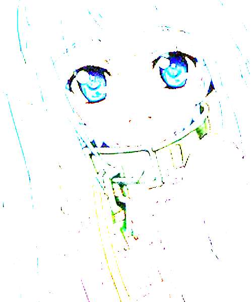 Nymph character portrait