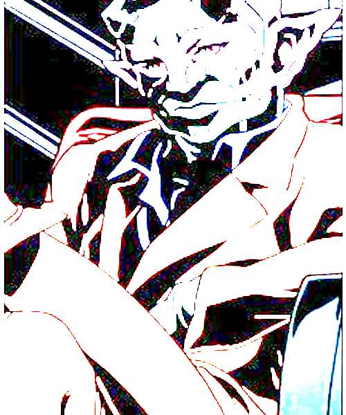Frisbee character portrait