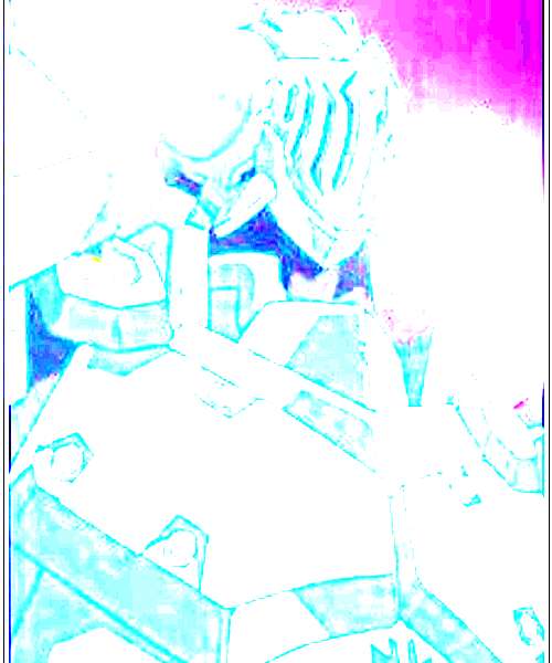 Blue Knight character portrait
