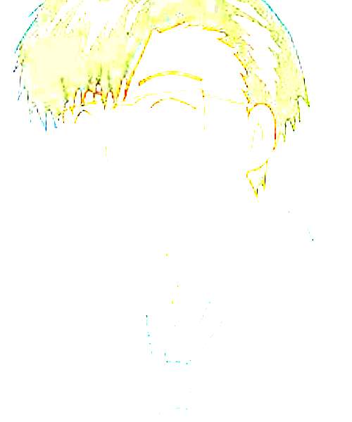 Homeroom teacher character portrait