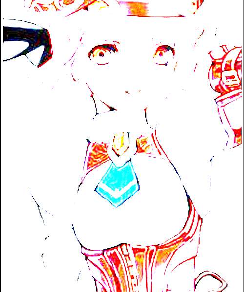 MOMO Mizrahi character portrait