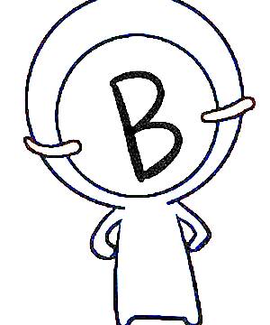 ภาพตัวละคร B-gata-kun