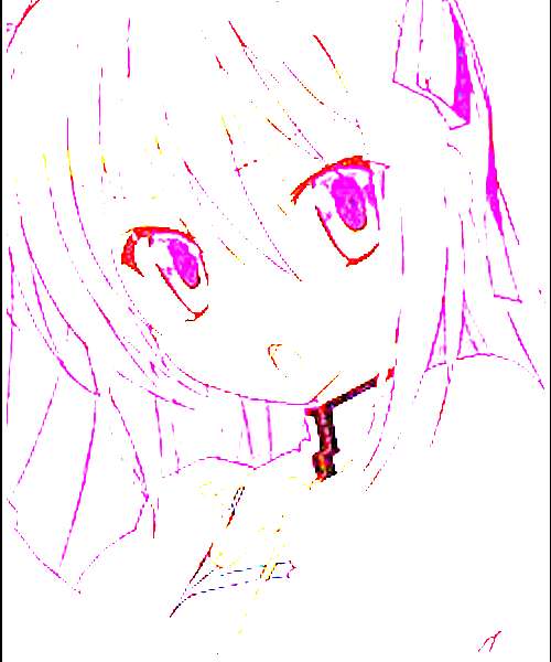 Claire Rouge character portrait