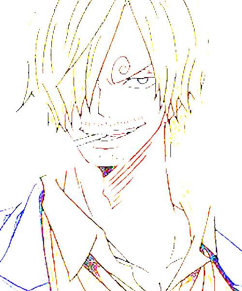 Sanji character portrait