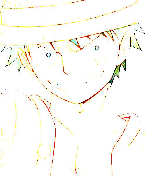 Luffy Monkey D. character portrait