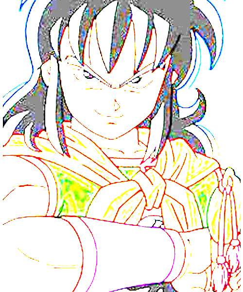Yamcha character portrait