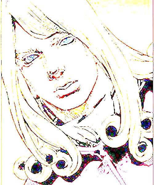 Funny Valentine character portrait