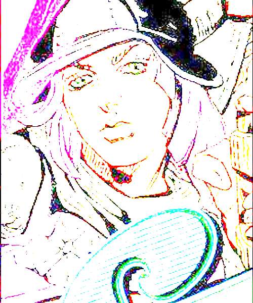 Hot Pants character portrait