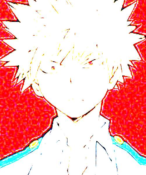 Katsuki Bakugou character portrait