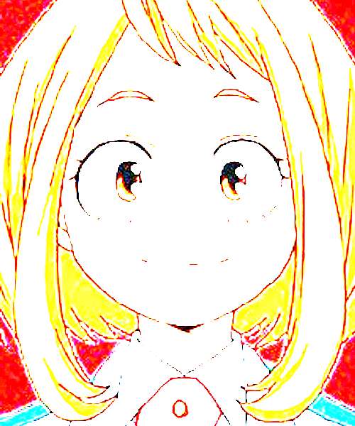 Ochako Uraraka character portrait