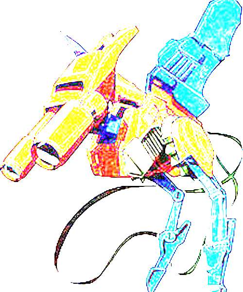 Cyberhawk character portrait