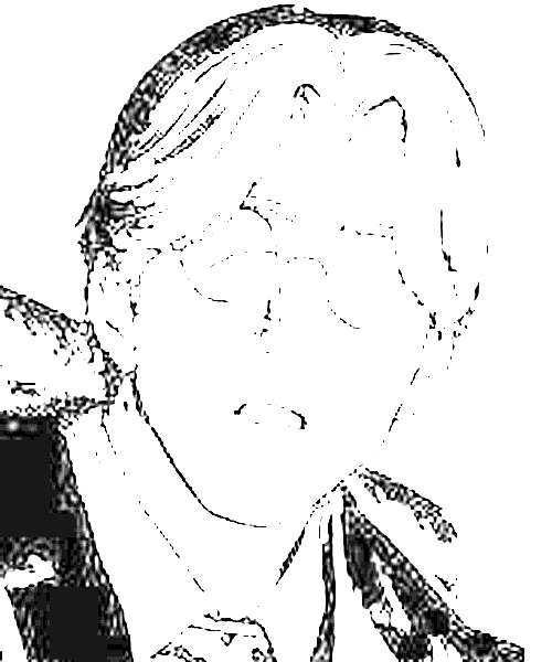 Bespectacled Worker character portrait