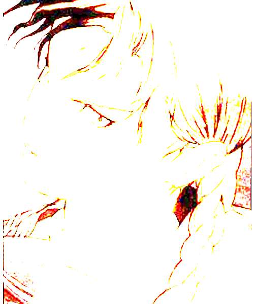 Saya character portrait