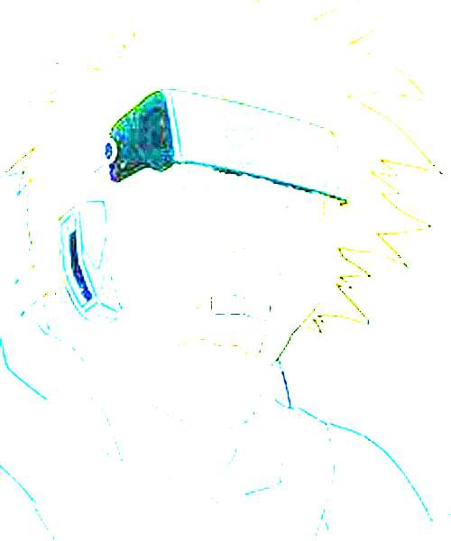 Little Boy character portrait