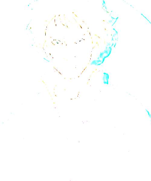B character portrait