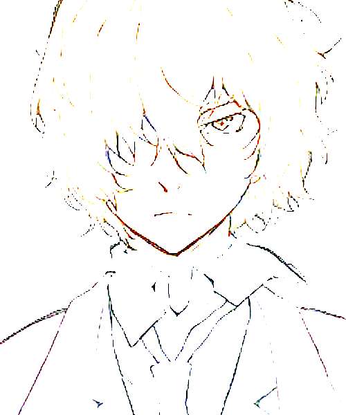 Osamu Dazai character portrait