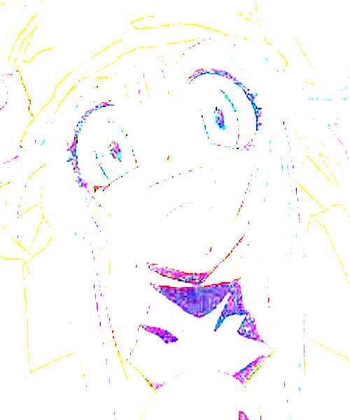 Lime character portrait