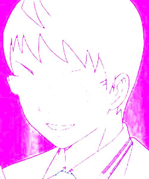 Boy with Glasses character portrait
