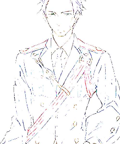 Gilbert Bougainvillea character portrait