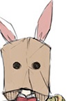 Paper Bag Bunny Girl image