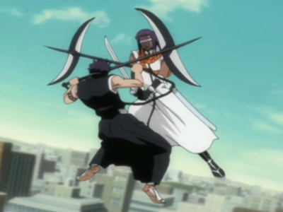 Hisagi and Tosen, the Moment of Parting