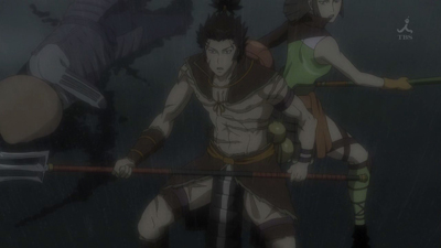 Kitsu епізод 3: Keiji vs. Toshiie! Tedorigawa Choked with Unequivocal Ideals!