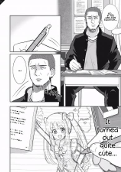 A Manga About a Guy Who Looks Tough but Draws Cute Stuff