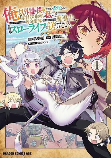The Assistant Mage Parts Ways With His Power Abusive Alchemist Childhood Friend and His Being Told to Have "Low Chance of Gathering Materials," and Wants to Start a Slow Life at a Town in the Remote Region
