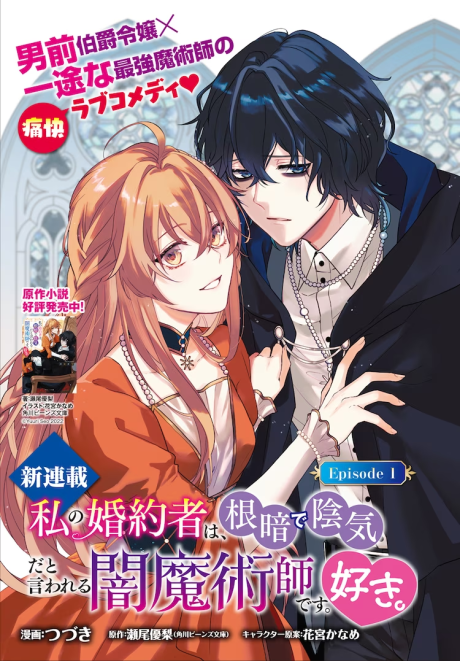 Watashi no Konyakusha wa, Nekura de Inki dato Iwareru Yami Majutsushi desu. Suki.