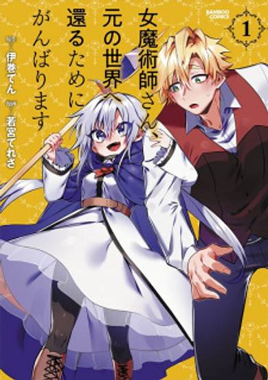 Onna Majutsushi-san, Moto no Sekai e Kaeru Tame ni Ganbarimasu image