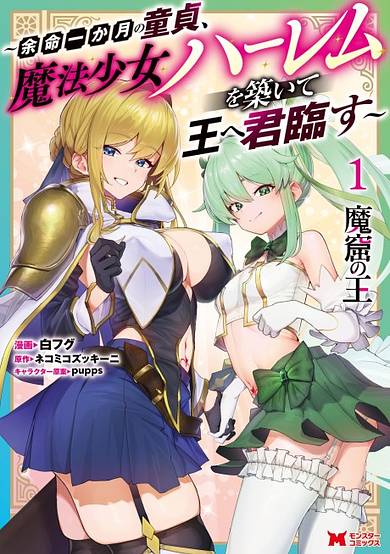 Makutsu no Ou: Yomei Ichi Kagatsu no Doutei, Mahou Shoujo Harem wo Kizuite Ou e Kunrinsu