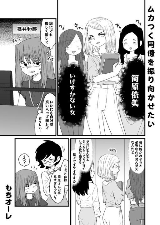 Mukatsuku Douryou wo Furimukasetai