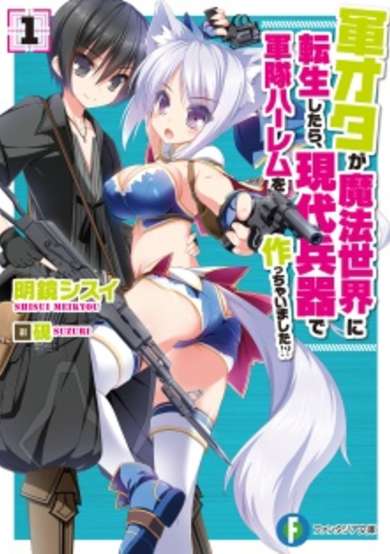 Gun-Ota ga Mahou Sekai ni Tensei shitara, Gendai Heiki de Guntai Harem wo Tsukucchaimashita!?