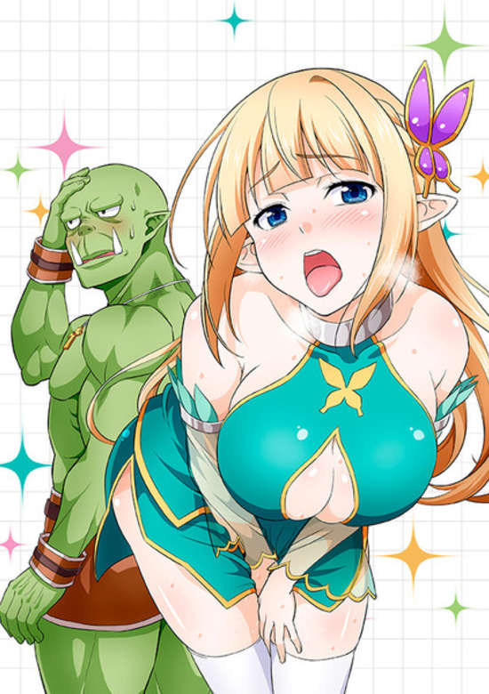 Hentai Elf to Majime Orc cover