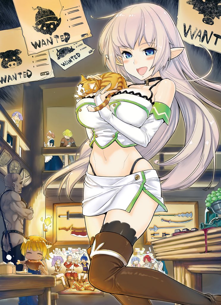 S-Rank Monster no Behemoth Dakedo, Neko to Machigawarete Erufu Musume no Kishi (Pet) Toshite Kurashitemasu